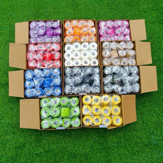 Hộp 24cuộn  Băng thể thao cao su non loại 1 cuốn cổ chân, đầu gối giúp Giảm chấn thương bảo vệ cơ,gân khi vận động SIE
