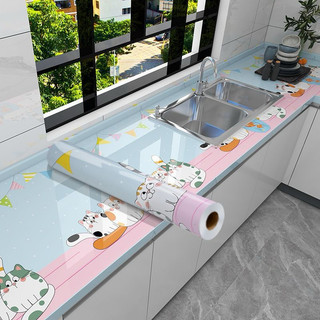 Cuộn 10M Giấy Decal Dán Tường, Dán Bếp Tráng Nhôm Đa Năng Khổ Rộng 60cm Chống Nước Và Chịu Nhiệt Mã TD03