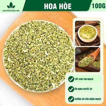 Hoa hòe 100g, nụ hoa hòe đã sao thơm, nguyên nụ, khô, sạch, không lẫn tạp chất - Chợ Thảo Dược Việt