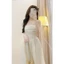 Váy 2 dây dáng dài Hoadanbistore, Đầm maxi đi biển cup ngực 2 lớp xếp ly tiểu thư hàn quốc