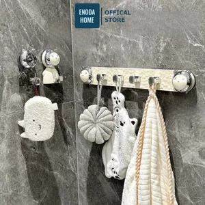 Móc Dán Tường Chân Không ENODA HOME, Thanh Móc Treo Hút Chân Không Treo Đồ Đa Năng MT006