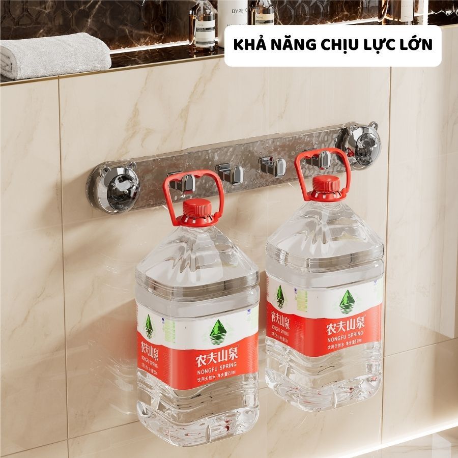 Móc Dán Tường Chân Không ENODA HOME, Thanh Móc Treo Hút Chân Không Treo Đồ Đa Năng MT006