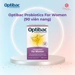 Men Vi Sinh Phụ Khoa Optibac tím For Women bổ sung lợi khuẩn chăm sóc vùng kín, tăng cường sức đề kháng phụ nữ(90 viên) — ảnh 2