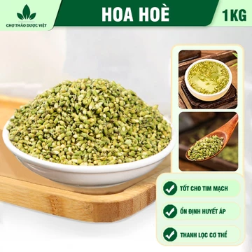 Hoa hòe 1kg, nụ hoa hòe đã sao thơm, nguyên nụ, khô, sạch, không lẫn tạp chất - Chợ Thảo Dược Việt