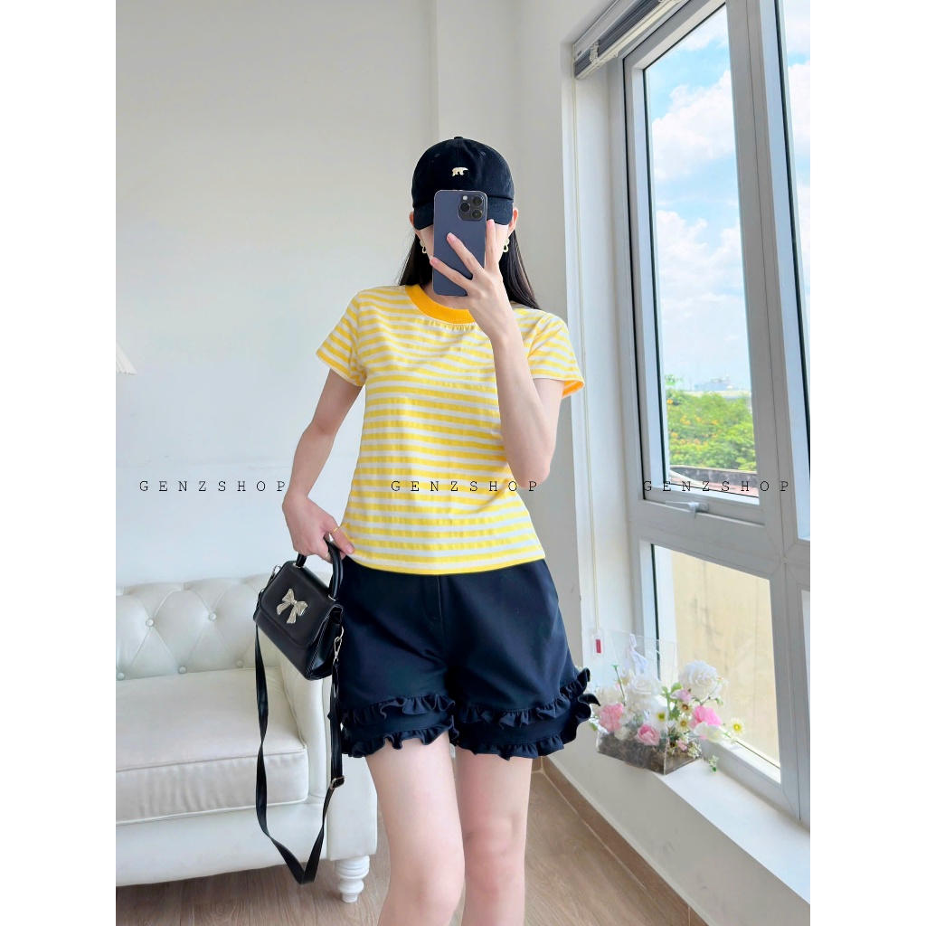 QUẦN SHORT NHÚN BÈO NỮ TÍNH TRENDING 2025