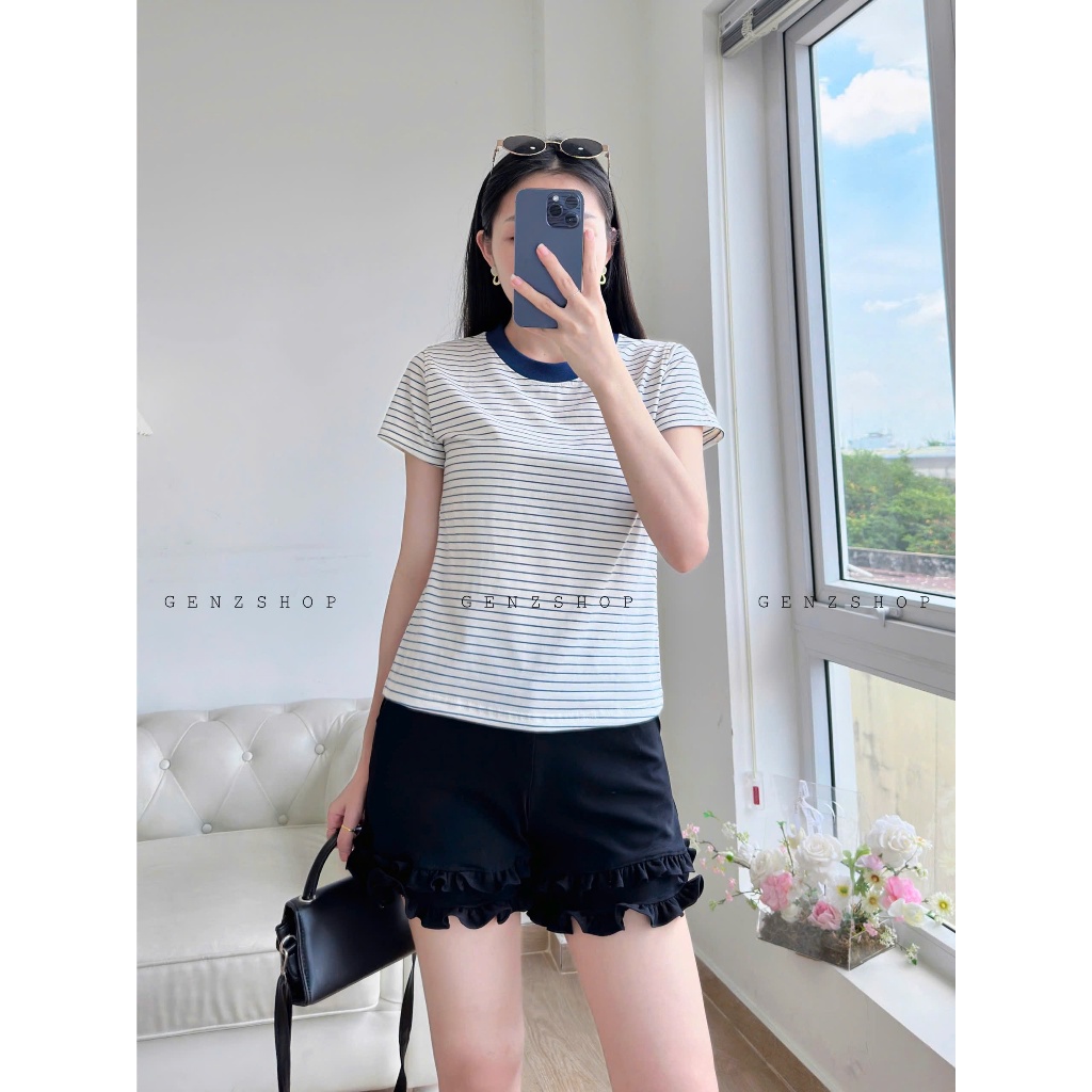 QUẦN SHORT NHÚN BÈO NỮ TÍNH TRENDING 2025