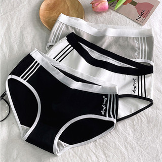 Combo 3 Quần lót nữ cotton cute cạp vừa đáy 2 lớp kháng khuẩn thoải mái co dãn King Shop L-520