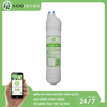 Lõi đúc máy lọc nước số 1, Lõi Sediment 5 Micron, Dùng cho máy lọc nước RO lõi đúc, Geyser Slim, Karofi, Kangaroo, Sunho