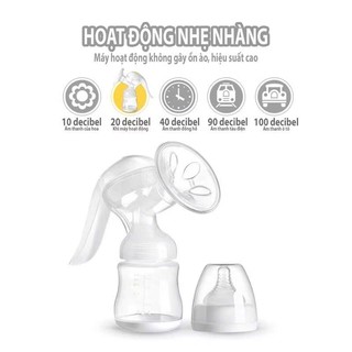 Hút sữa cầm tay Jubon có điều chỉnh lực, an toàn, tiện lợi, dễ sử dụng