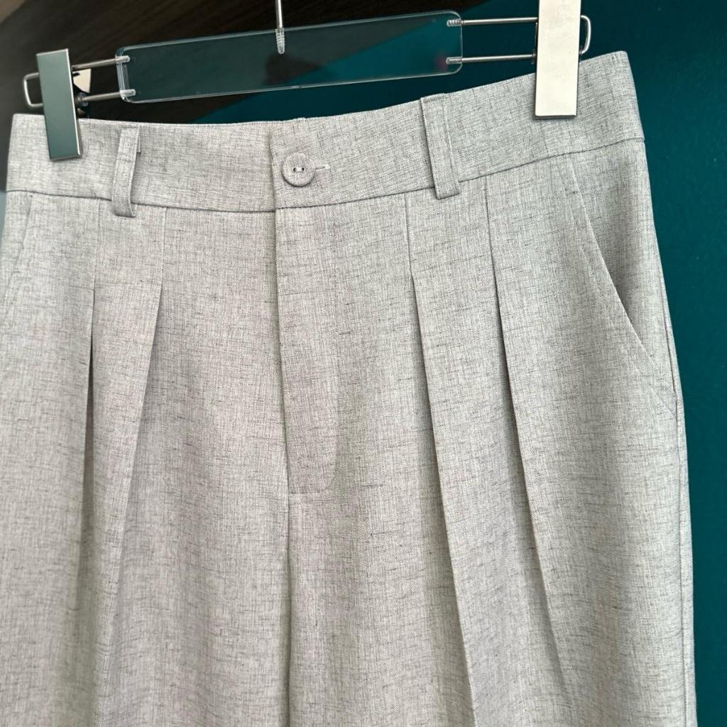 LÀ EM | Quần Latte dài - Quần suông nữ chất liệu chéo Hàn cao cấp không nhăn nhàu Women Pants