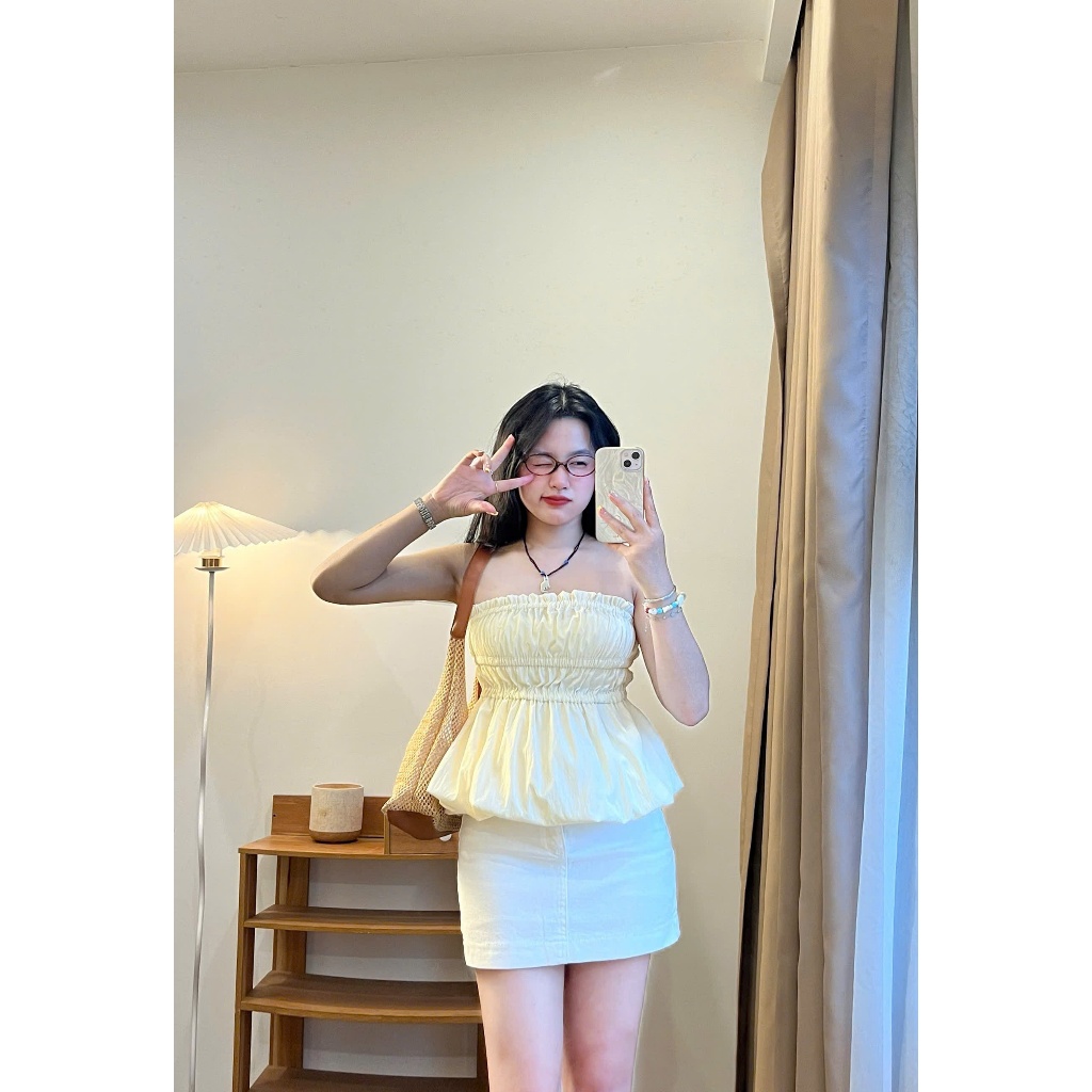 Áo Bí Cúp Ngực Dáng Xoè Áo Xinh Đi Biển Đi Chơi Mùa Hè Mát Mẻ Tôn Dáng Siêu Hot Joolate 621 P7k3