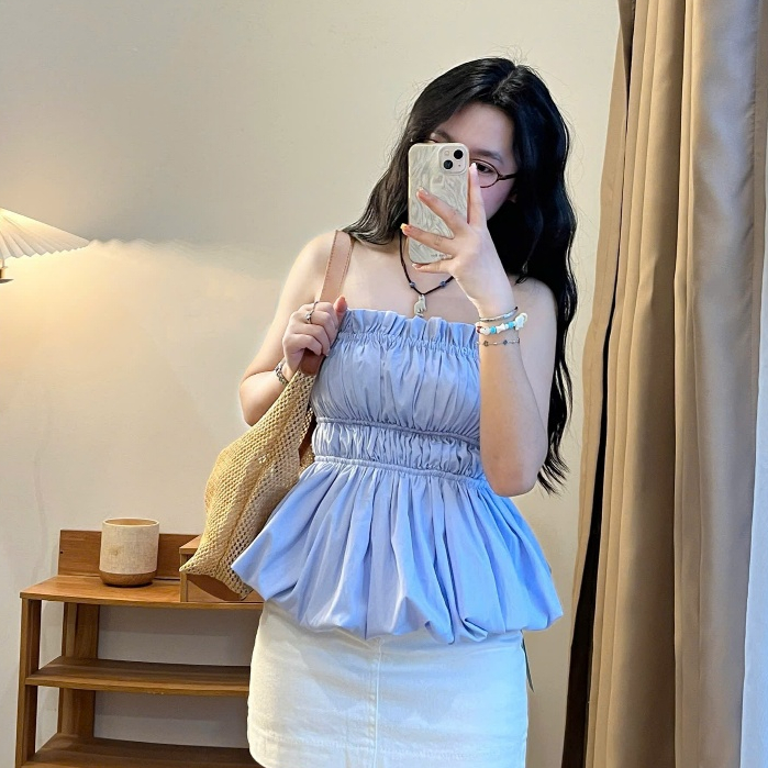 Áo Bí Cúp Ngực Dáng Xoè Áo Xinh Đi Biển Đi Chơi Mùa Hè Mát Mẻ Tôn Dáng Siêu Hot Joolate 621 P7k3