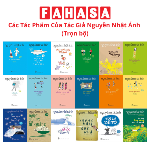 Ảnh Các Tác Phẩm Của Tác Giả Nguyễn Nhật Ánh (Trọn bộ) 1