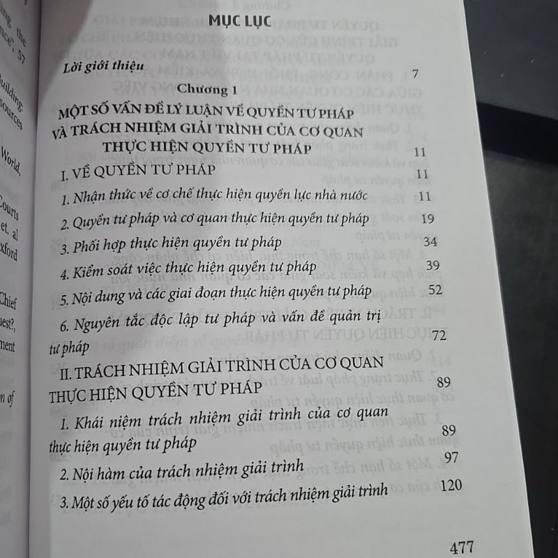 Sách - Quyền tư pháp và trách nhiệm giải trình của cơ quan thực hiện quyền tư pháp ở Việt Nam hiện nay (NXB Tư Pháp)