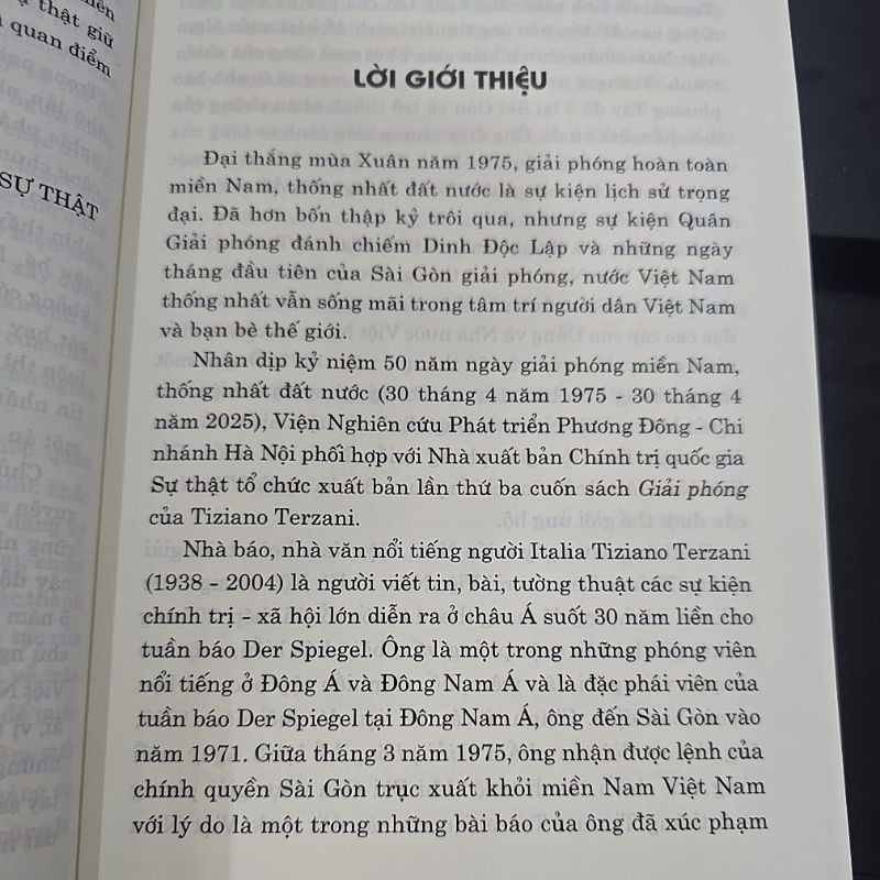 Sách - Giải phóng (xuất bản lần thứ ba) NXB Chính trị quốc gia sự thật