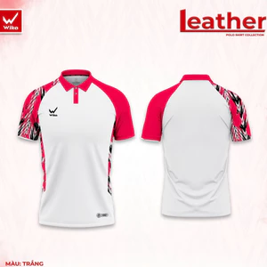 Áo Polo Wika Leather,Vải Polyester Co Giãn 4 chiều,Công Nghệ Witech-Dry Thấm Hút Mồ Hôi