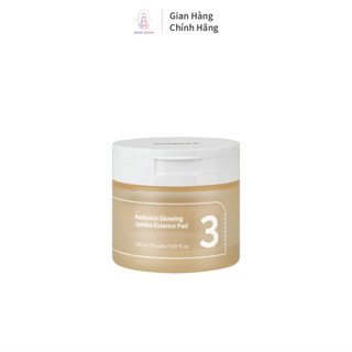 Toner Pad Căng Bóng Da NUMBUZIN No.3 Radiance Glowing Jumbo Essence 70Pads/150ml