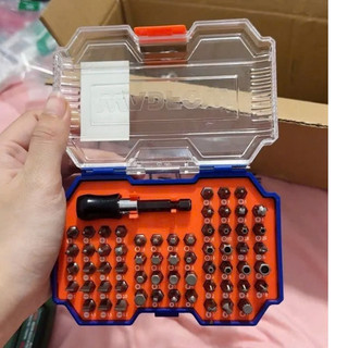 ĐỒ NGHỀ WADFOW Bộ 62 mũi bắt vít đa năng WBS3B62