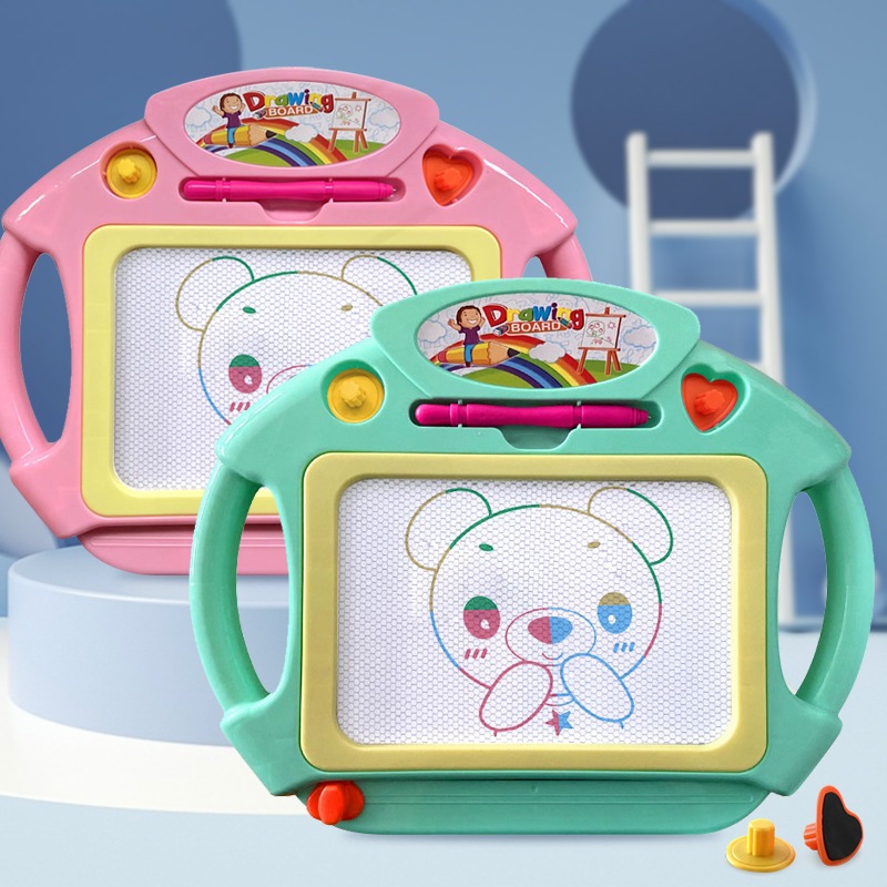 Bảng viết từ tự xoá 25x31cm hình đẹp - Bảng gạt tự xóa từ tính