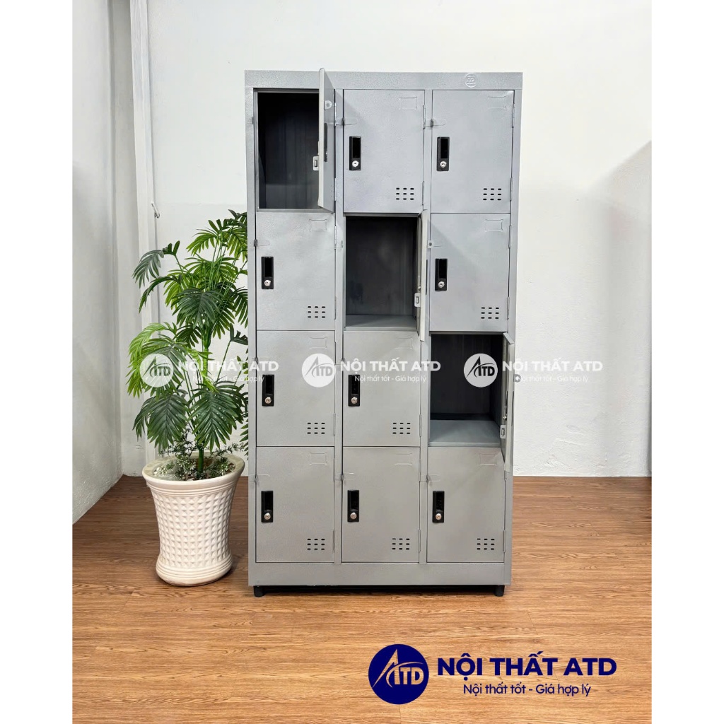 Tủ locker sắt đựng tài liệu cho văn phòng - Tủ sắt locker nhiều ngăn 4 ...