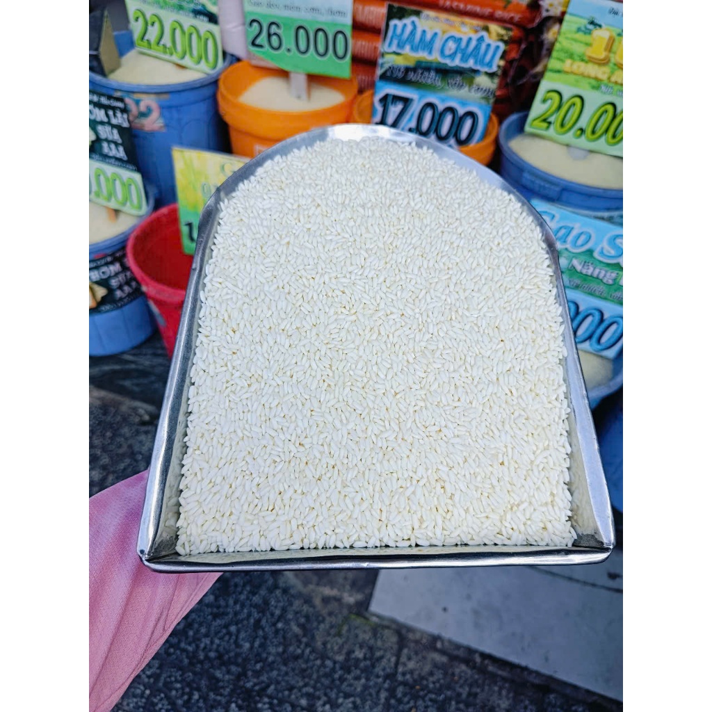 2kg - Nếp Sáp Ngỗng - HÀNG LOẠI 1 - Mới, trắng đẹp, dẻo nhiều - gói bánh bá trạng, nấu xôi