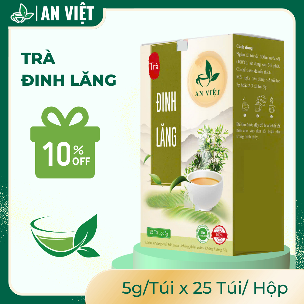 (Combo 5 Túi) Trà đinh lăng An Việt Tiện Sử Dụng Hàng Ngày