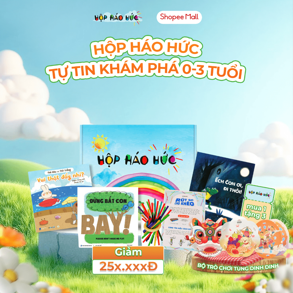Ảnh Hộp Háo Hức KHÔN LỚN MỖI NGÀY 3-6T Giúp Bé Dũng Cảm Tự Tin Khám Phá Năng Lực Của Bản Thân 1