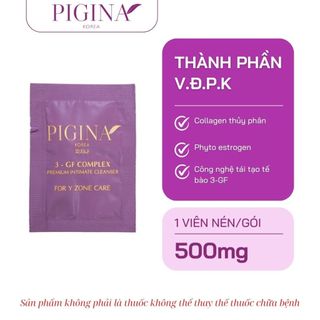 [Combo 6 túi tặng 5 gói ddvs 5ml] Gel vệ sinh phụ nữ Pigina 5ml khi mua Pigina - Hàn Quốc