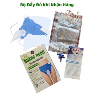 Túi đựng nước tiểu hỗ trợ đi tiểu cho nam giới/ người lớn tuổi ống thông 1000ml 2000ml