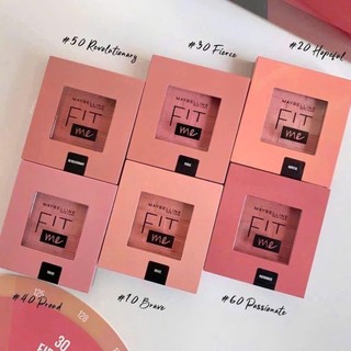 Phấn Má Hồng Maybelline Fit Me Mono Blush Phấn Mịn Màu Tự Nhiên - Bebeau
