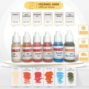 BỘ XỬ LÝ DOREME , KÍCH MÀU MÔI, CÓ SỢI MÀY, KÍCH MÀU CO SỢI | Mực Phun Xăm