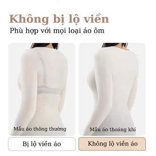 Áo lót nữ su Vanvene AL327 không gọng đệm dày 3cm nâng ngực, tàng hình không lộ viền