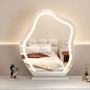 Gương để bàn trang điểm có đèn led