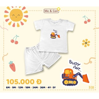 BST Cộc cổ tròn in hình động vật đáng yêu MẸ VÀ CON+ mềm mịn, thoáng mát, thoải mái cho bé vui chơi