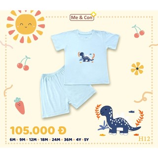 BST Cộc cổ tròn in hình động vật đáng yêu MẸ VÀ CON+ mềm mịn, thoáng mát, thoải mái cho bé vui chơi
