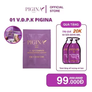 Quà tặng kèm trải nghiệm Gel vệ sinh phụ nữ PIGINA thành phần tự nhiên không hóa chất
