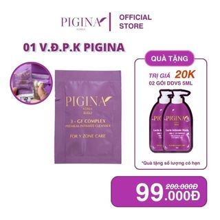 Quà tặng kèm trải nghiệm Gel vệ sinh phụ nữ PIGINA thành phần tự nhiên không hóa chất