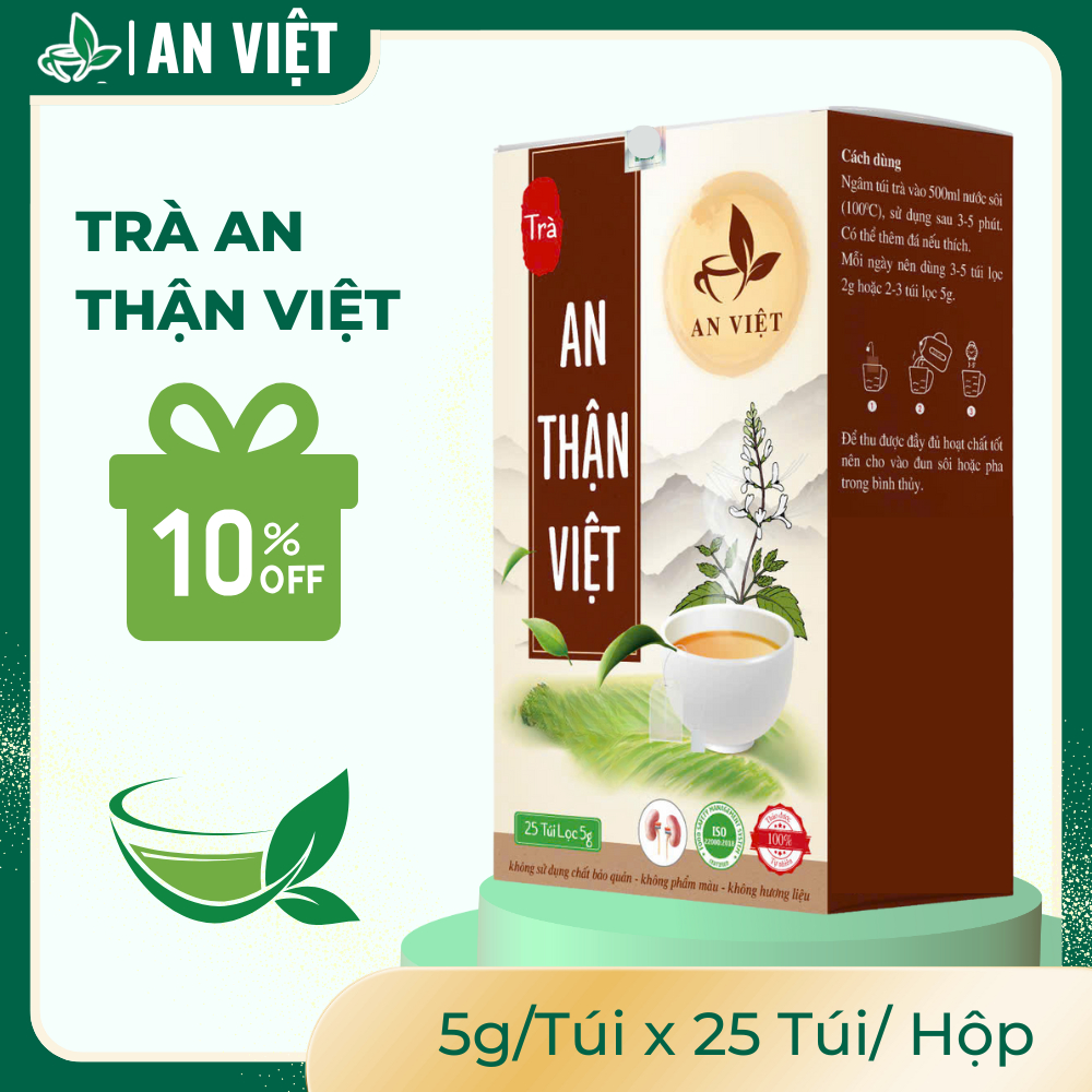 Trà An Thận Việt lợi ích sử dụng tiện lợi hàng ngày