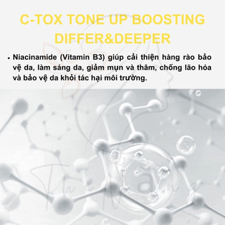 [Mua 1 tặng 1] Sét 2 Ống Tinh Chất C-Tox DIFFER DEEPER BE531 - Dưỡng Ẩm Trắng Sáng Da Chống Oxy Hóa MP1042