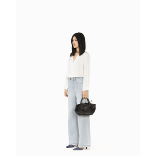Áo Sơ Mi Lụa Nữ JP FASHION Vải Lụa Cao Cấp Mềm Mại, Sơ Mi Lụa Form Lửng Tay Dài 10611764