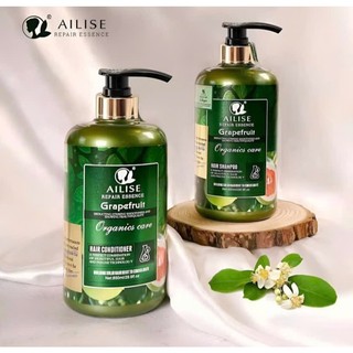 Dầu Gội Xả Phục Hồi Giảm Rụng, Mọc Tóc Tinh Chất Bưởi AILISE Grapefruit 850ML Chính Hãng