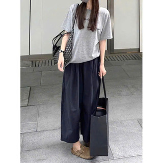 Quần Ống Đứng ELEGANTE Vài Chéo Hàn Cao Cấp Siêu Tôn Dáng, Không Nhăn, Không Xù Vải, Phối Đồ Cực Dễ Dàng.