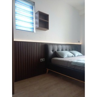 Tấm Ốp Tường Lam 3 Sóng Thấp Loại ngắn ( Dài 70cm Rộng 19cm) có nhận thi công