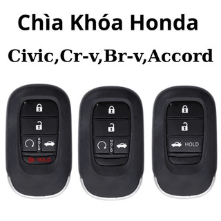 ốp Chìa Khoá  kim loại HRV 2022 2025, CRV 2024, Civic 2022 , 2023, Accord, NEW Civic 2022-2025 (ZH5)