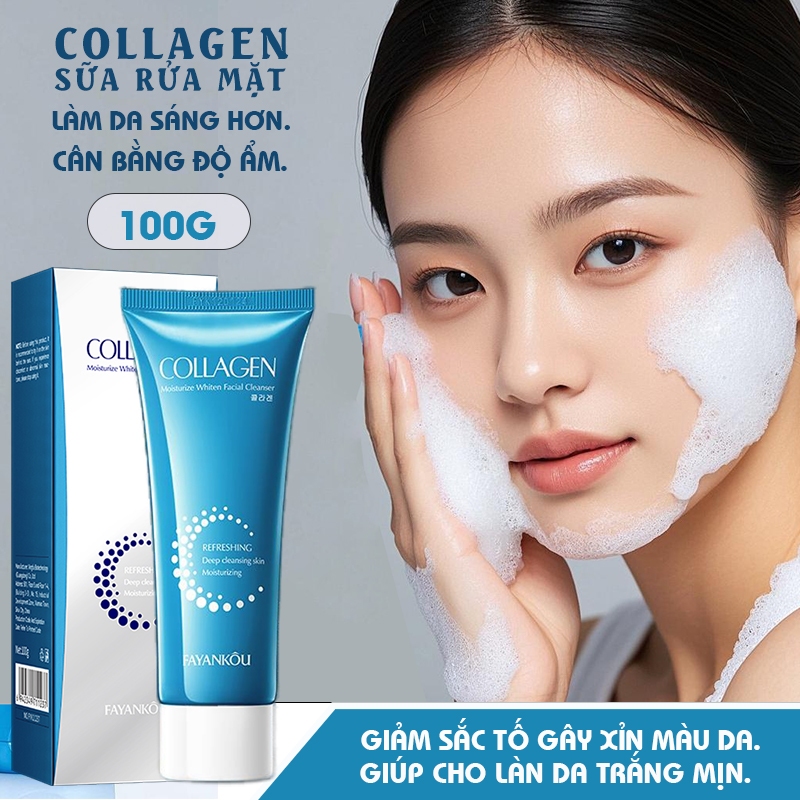 sữa rửa mặt nữ trắng cho nữ giới phục hồi da giảm trị ngừa mụn sạch mụn khôvà mụn dầu nhạy cảm tuổi dậy thì sữa rửa mặt
