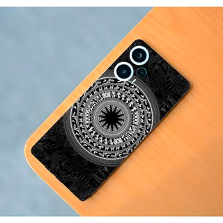 Miếng dán Skin Mặt lưng Sau full viền Trống đồng Dành Cho 16 pro max 15 pro max 14 pro max 13 pro max 12 pro max