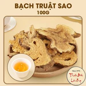Bạch truật sao vàng, hạ thổ 100g - Lãn Ông