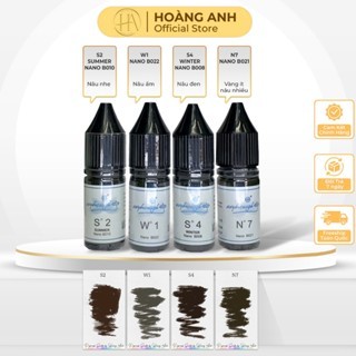Mực GH Chuyên Kỹ Thuật HairStrokes Tạo Sợi Bằng Máy, Rãi Hạt Chân Mày, Điêu Khắc