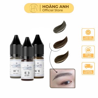 Mực GH Chuyên Kỹ Thuật HairStrokes Tạo Sợi Bằng Máy, Rãi Hạt Chân Mày, Điêu Khắc