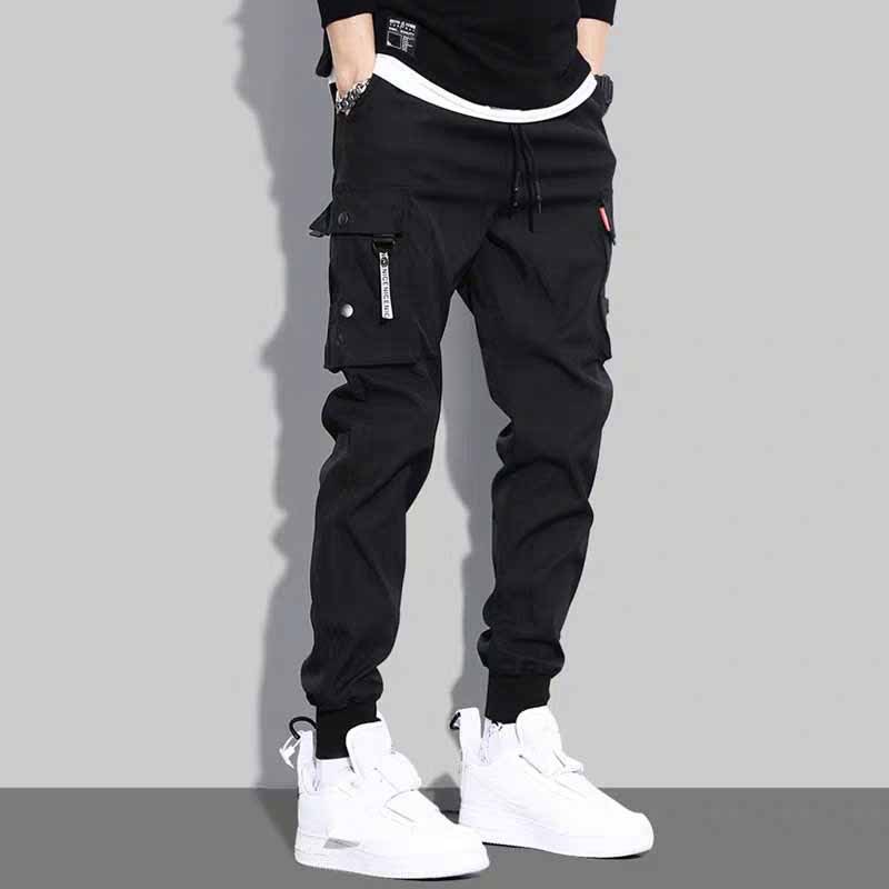 ❤️ SIÊU PHẨM ❤️ QUẦN KAKI JOGGER TÚI HỘP BO CHÂN NAM NỮ DÀI HAI MÀU ĐEN XÁM MỀM MỊN HỘP DÂY NAI L